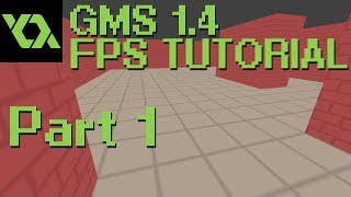 GMS 14 Tutorial Basic FPS Game  PART 1  Drawing 3D shapes player control collisions [upl. by Garner]