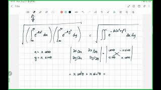 Gaussian integral [upl. by Nej]