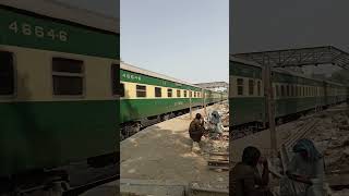 Train journey Green line Train Rail Faning pak Railway Indian Railway shorts Video [upl. by Gorga]