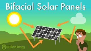 Bifacial Solar Panels  How it works [upl. by Fullerton580]