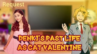 MHA react to Denki’s past life as Cat ValentineGCrequested [upl. by Yar399]