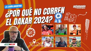 Rally Dakar 2024 ¿Por qué no corren estos pilotos argentinos [upl. by Donelle]