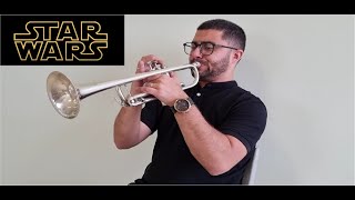 Star Wars  The Force Theme  by John Williams  Daniel Leal Trumpet [upl. by Brittan431]