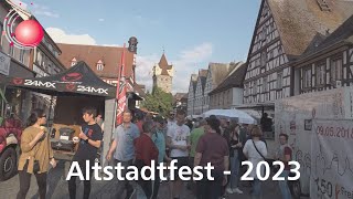 Altstadtfest  Juli 2023 [upl. by Mei]