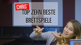 TOP ZEHN BESTE BRETTSPIELE 2017 [upl. by Ahsinuq]