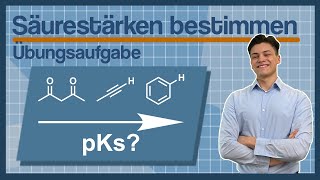 Säurestärke von organischen Molekülen bestimmen  Acidität  Chemie Tutorial [upl. by Aisital]