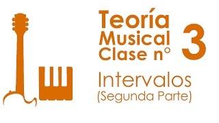 Intervalos Segunda Parte  Teoría Musical Clase 3 [upl. by Ebony]