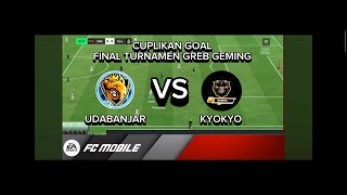 cuplikan gol final udabanjar vs kyokyo di turnamen greb geming season 2 [upl. by Kenny]