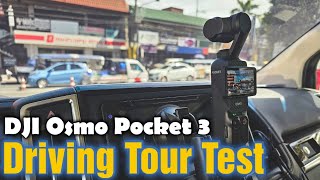 DJI Osmo Pocket 3 Driving Tour Test [upl. by Htebyram]