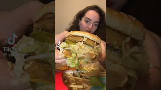 McDonalds Mukbang Feast Chicken Big Mac Crispy Fries amp Epic Eating asmr shorts mukbang [upl. by Ise610]