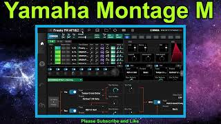 Yamaha Montage M  Demo  ESP Expanded Softsynth Plugin  VST [upl. by Ecinev69]