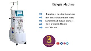 Dialysis Machine  Biomedical Engineers TV [upl. by Adnorrahs]