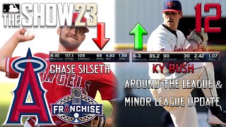 MLB The Show 23 Angels Franchise Minor League Update Division Leaders and Team Performance Ep 12 [upl. by Anelas]