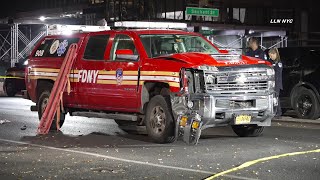 Cyclist Fatally Struck by FDNY EMS Supervisor [upl. by Lehcor]