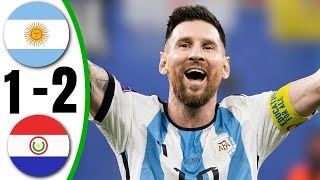 Argentina vs Paraguay 12  All Goals amp Highlights  2024 [upl. by Asselim]