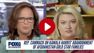 Rep Cammack On Kamala Harris Abandonment of Afghanistan Gold Star Families [upl. by Gentes]