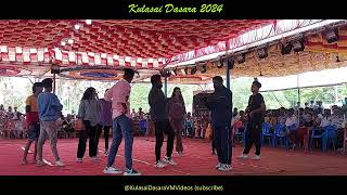 Disco Dance for Mixed song dance kulasai dasara [upl. by Olgnaed]