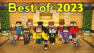 Best of Minecraft 2023 🔴 techno gamerz bbs mythpat gamerfleet yessmartypie [upl. by Noslien]