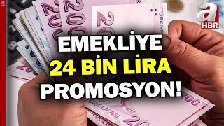 Emeklilere Müjde Emekliye 24 Bin Lira Promosyon  A Haber [upl. by Ahsitram]