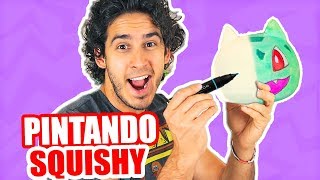 PINTANDO VARIOS SQUISHY Y SORTEO IPHONE X  HaroldArtist [upl. by Chaudoin]