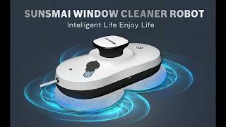 SUNSMAI Window Cleaning Robot [upl. by Ynoble]