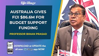 Australia gives Fiji 866M for Budget Support Funding  29724 [upl. by Ettenowtna]