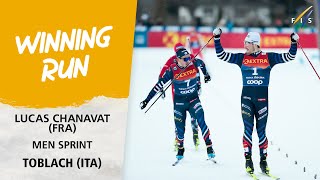 Chanavat leads French 12 in Toblach Sprint  FIS Cross Country World Cup 2324 [upl. by Brinson263]