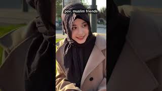 MUSLIM FRIENDS😊 нашид koran втоп slowed шортс уммамухаммада хадисы nasheed нашида btsarmy [upl. by Esilec]