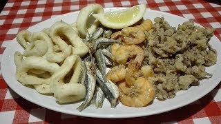 Fritto misto di pesce [upl. by Ytnom]