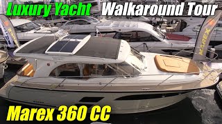 Made in Norway  2023 Marex 360 Cabriolet Cruiser Yacht [upl. by Atirehs567]