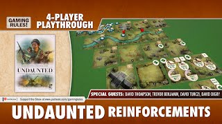 UNDAUNTED Reinforcements 4player game with the designers [upl. by Vasilis]