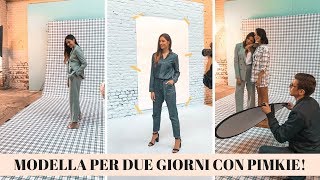 FACCIO LA MODELLA PER PIMKIE Vlogmas Week 1 Elisabetta Pistoni [upl. by Ahsir298]