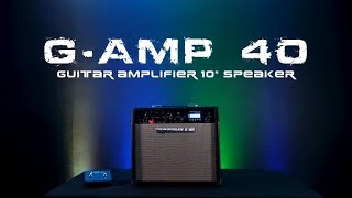 The New Rockville GAMP 40 Guitar Combo Amplifier With REVERB DELAY CHORUS FLANGER TREMLO amp MORE [upl. by Justinian]