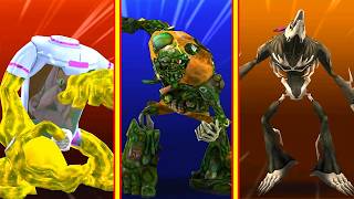 TMNT Legends Rahzar Muckman Mutagen Man VS Out of the Shadow Boss [upl. by Akimet]