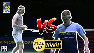 HIGHLIGHTS  Viktor Axelsen VS Anders Antonsen  European Championships 2022  MS FINAL [upl. by Kokoruda848]