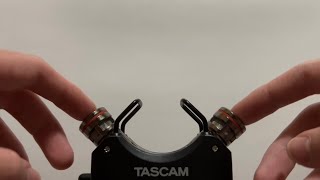 ASMR Deep and Intense Tascam Mic Touching with Fingertips 35 min [upl. by Ulysses]