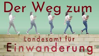 Zusammen zum LEA Ausländerbehörde in Berlin gehen [upl. by Akimot]