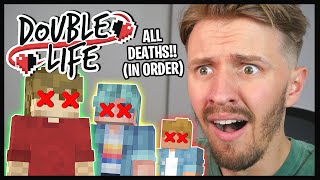 REACTING To Every DEATH In DOUBLE LIFE SMP Deaths In Order [upl. by Alleen]