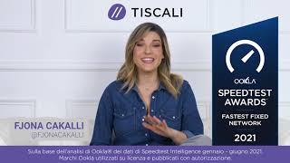 Tiscali  La connessione internet più veloce dItalia [upl. by Eltsyek]