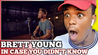 Brett Young  In Case you didnt know  First Time Reaction [upl. by Esojnauj99]