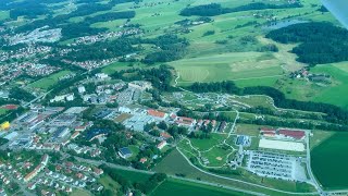 Flug über Wangen und die Landesgartenschau 2024 [upl. by Kramnhoj]