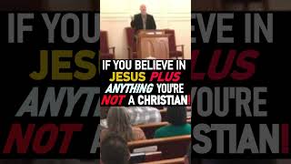 If You Believe In Jesus Plus Anything Youre Not A Christian  Pastor Patrick Hines Sermon Shorts [upl. by Namra397]