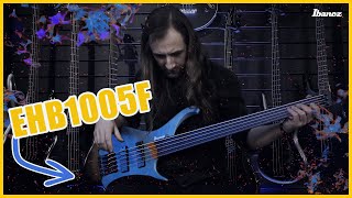 Ibanez Fretless Bass EHB1005FAOM  Linus Klausenitzer [upl. by Sibella]