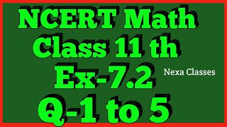 Class 11thEx72Q 12345 Permutations and Combinations  Maths CBSE NCERT [upl. by Nyvlem957]