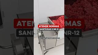 O misturador elétrico de Carne 140 litros com 02 Eixos da InoxDesign WhatsApp 55 9 91478631 [upl. by Namurt]