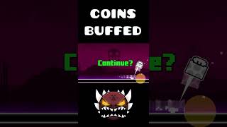 Press Start COINS BUFFED  Geometry Dash 22 [upl. by Cloutman]