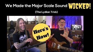 Soloing with the Lydian Mode  Steve Stine  Tim Pierce  Improvisation [upl. by Janella373]