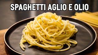 Spaghetti Aglio E Olio [upl. by Kcirevam55]