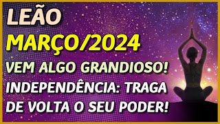 LEÃO ♌️  SEU PODER DE VOLTA 😎  SUA INDEPENDÊNCIA TE TRARÁ GRANDES GLÓRIAS 🌞🙏⚖️ [upl. by Hairim772]