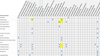 Oracle EBS User Assignments Dynamic Pivot Table Dashboard [upl. by Hgielrak405]